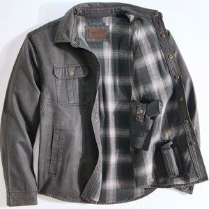 Bountyman Concealed Carry Shirt Jacket - Black | Large